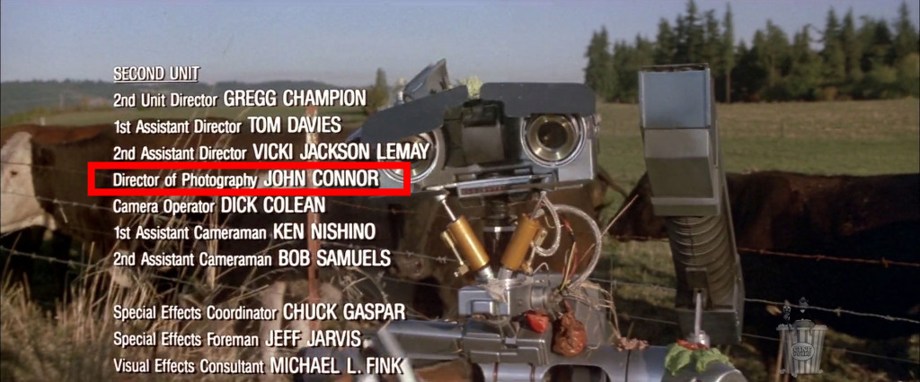 Todas las referencias a Terminator (1984) se hacen claras.